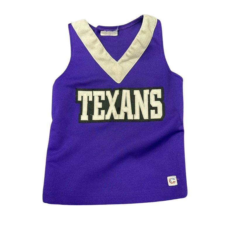Female Purple Texans Top