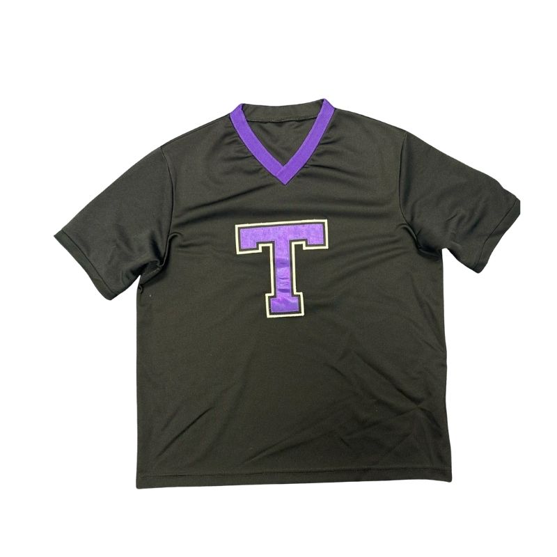 Male Black Block T Top