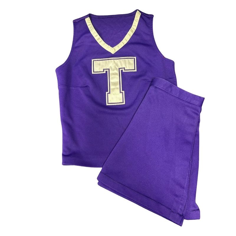 Female Purple Block T Uniform