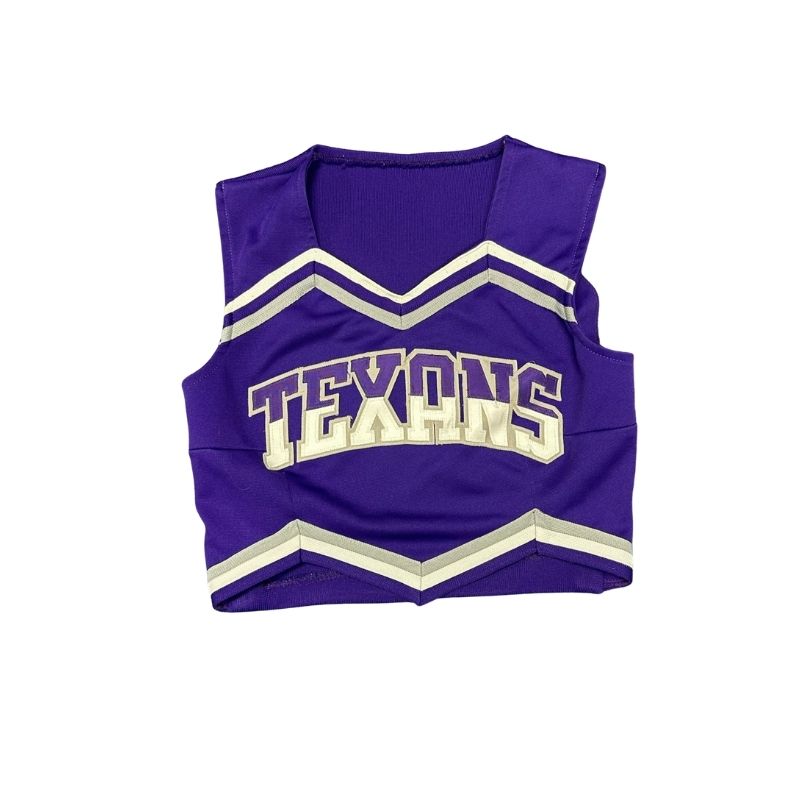 Female P/W Texans Crop Top
